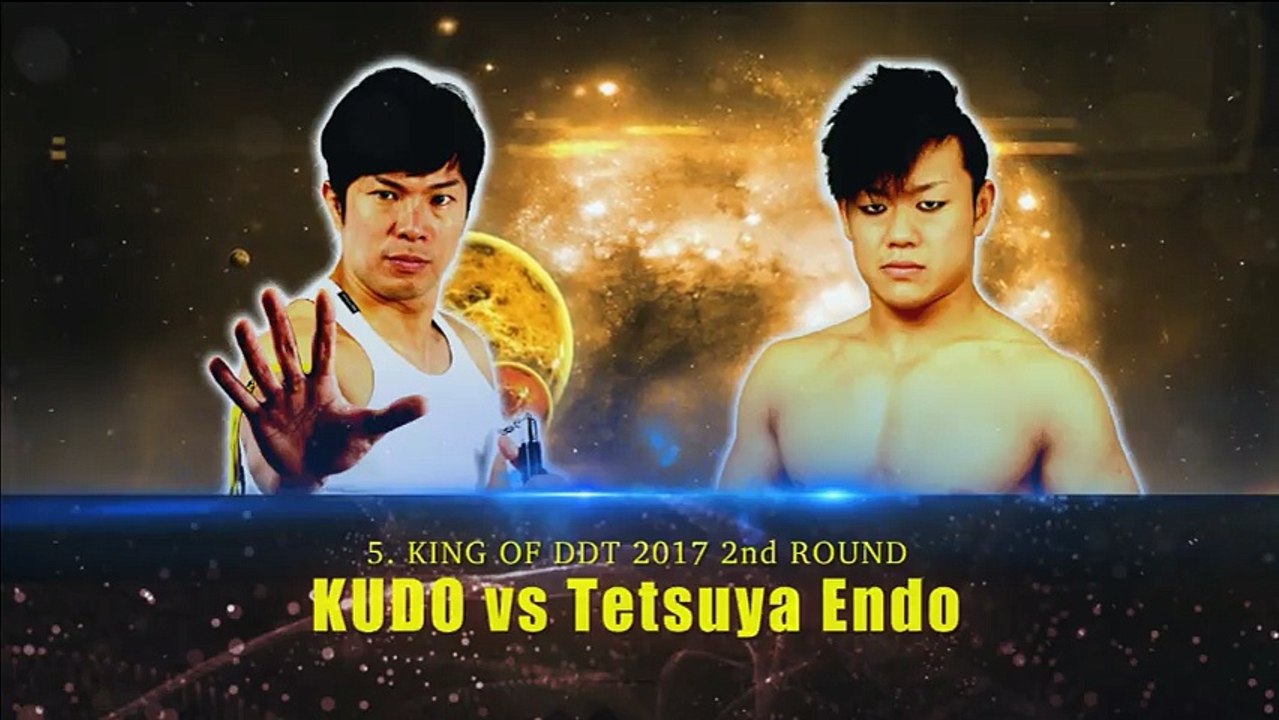 KUDO vs. Tetsuya Endo - DDT King of DDT (2017) - 2nd Round
