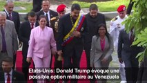 Donald Trump évoque une possible option militaire au Venezuela