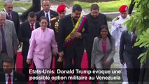 Donald Trump évoque une possible option militaire au Venezuela
