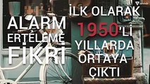 Alarmlar neden 10 dakika erteleniyor diye hiç düşündünüzmü ?