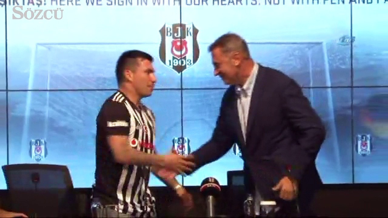 Medel resmen Beşitaş’ta