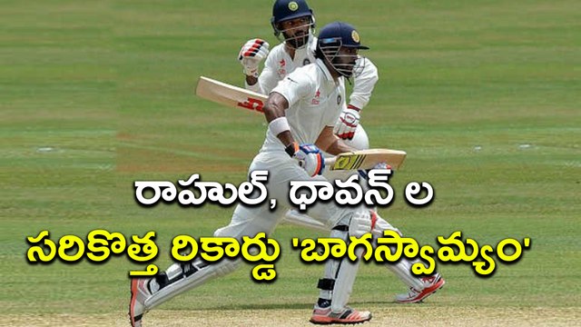 India vs Sri Lanka 3rd Test Day 1: India 329/6 at stumps, Dhawan & KL Rahul Record partnership