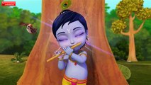 Lord Krishna Rhymes Collection | Telugu Rhymes for Children | Infobells
