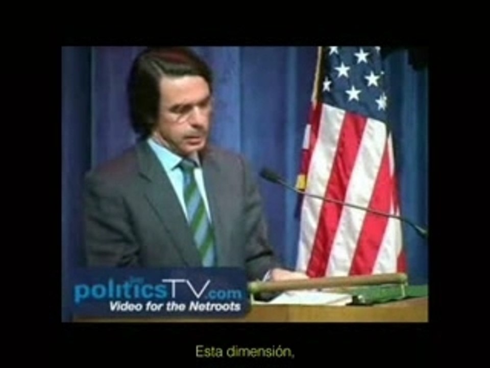 Aznar en Georgetown febrero 2007