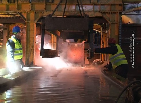 Sve više anoda iz borske Topionice, 12. avgust 2017 (RTV Bor)