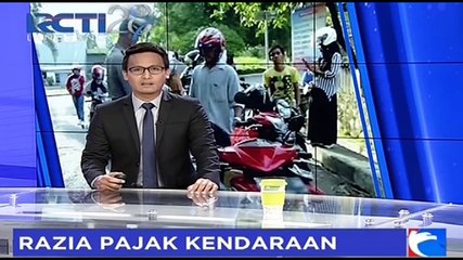 Polisi Gelar Razia Pajak Kendaraan di Serpong