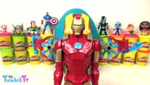 Demir Adam Sürpriz Yumurta Oyun Hamuru - Yenilmezler Oyuncakları Iron Man Avengers