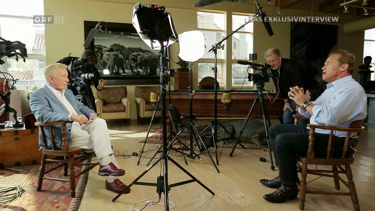 Arnold Schwarzenegger - Das Exklusiv-Interview mit Günther Ziesel