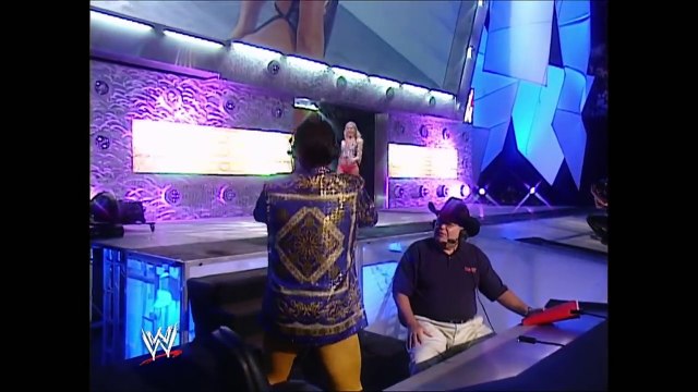 Stacy Keibler Dances On The Announcers Table Raw 08.12.2002 (HD)