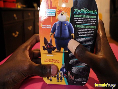 ZOOTROPOLIS CLAWHAUSER & BAT EYEWITNESS DISNEY TOMY 3+ YRS PIXAR REVIEW + UNBOXING Toys BABY Videos