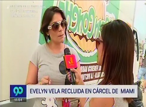 Aparece primera imagen de Evelyn Vela tras su detención en Estados Unidos