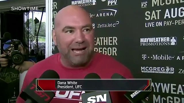 Conor McGregor and Dana White preview the Floyd Mayweather megafight | TOR | UFC ON FOX