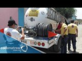 Falta de capacitación a operarios de gaseras en Tlalnepantla