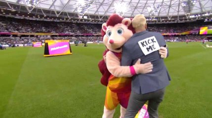 La vraie star des Mondiaux d'athlétisme, c'est cette mascotte complètement folle