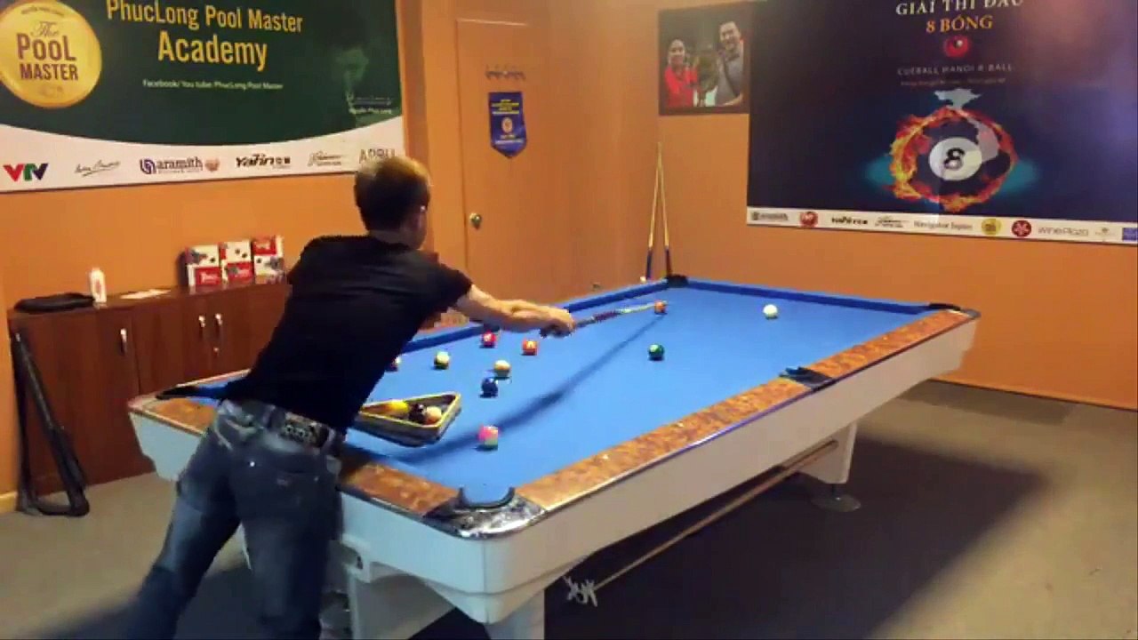 Giải Đấu 8 Ball (Cường Tiền Xu VS Minh Tít) Tại CueBall Hanoi Billiard Club - 8 Ball Billiards.