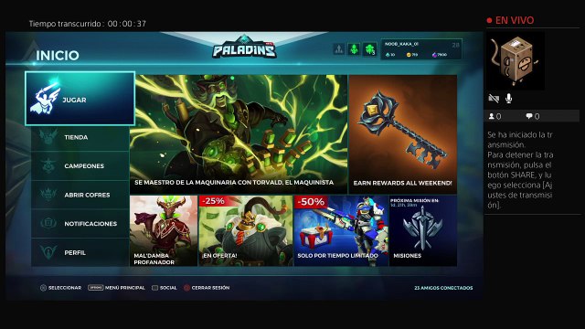 Jugando paladins (8)