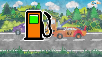 СБОРНИК: Все серии подряд - Эвакуатор помогает машинкам - Развивающие видео для детей