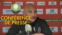 Conférence de presse US Orléans - AC Ajaccio (0-0) : Didier OLLE-NICOLLE (USO) - Olivier PANTALONI (ACA) - 2017/2018