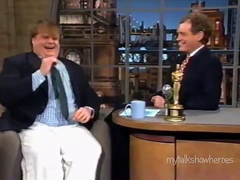 Chris Farley on Letterman Compilation (1994 1996) 3 Appearances video