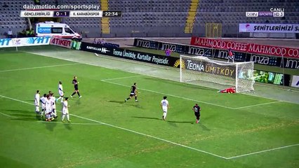 Abdul Khalili Goal HD - Genclerbirligi 1 - 1 Kardemir Karabuk - 12.08.2017 (Full Replay)