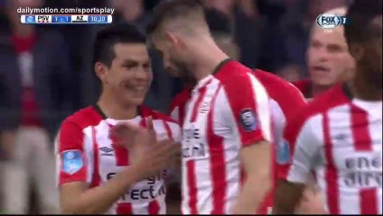 1-1 Hirving Lozano Goal PSV 1 - 1 AZ Alkmaar - 12.07.2017