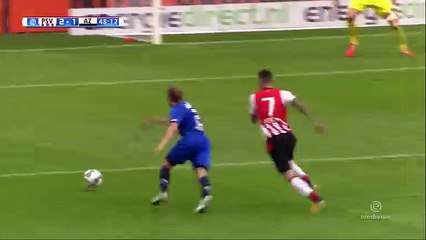 2-1 Gaston Pereiro Goal - PSV 2-1 AZ Alkmaar 12.08.2017