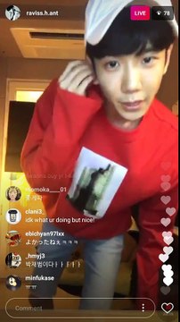 170808 Myunghan Instalive