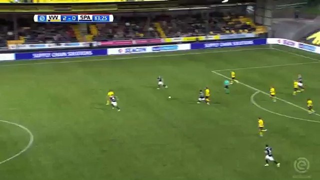 Chabot J. Red Card - Venlo 2-0 Sparta Rotterdam 12.08.2017