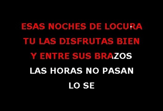 Ana Gabriel - Quien como tu (Karaoke)