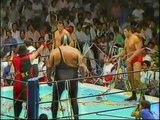 Andre the Giant Machine & Super Machine vs Seiji Sakaguchi & Antonio Inoki 1985