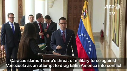 Caracas: Trump's threat aims to drag Latin America into conflict