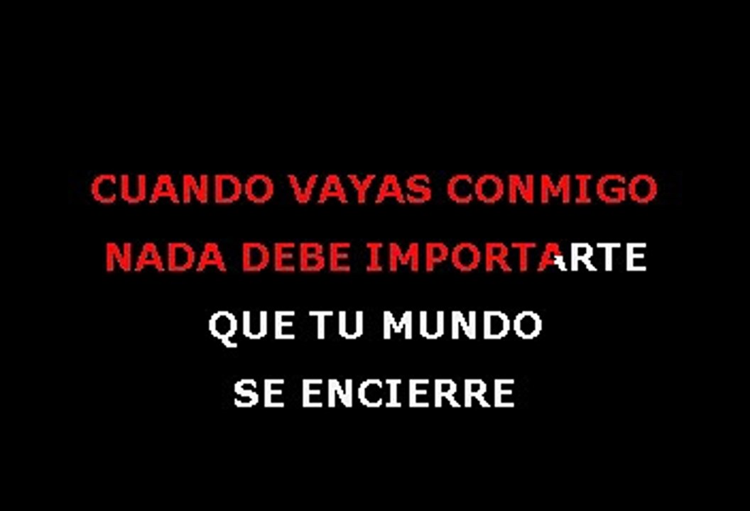 José José - Cuando Vayas Conmigo (Karaoke)