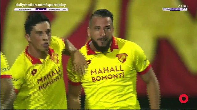 Andre Castro Goal HD - Goztepe 1 - 1 Fenerbahce - 12.08.2017 (Full Replay)