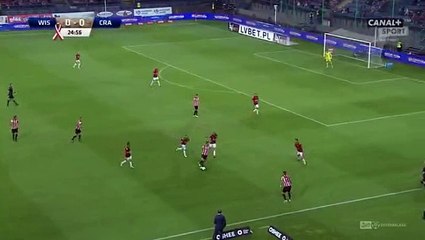 Krzysztof Piatek Goal HD - Wisla	0-1	Cracovia 12.08.2017