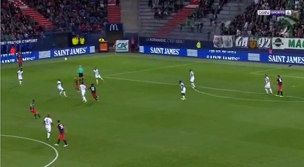 Romain Hamouma  GOAL HD - Caen 0-1 St Etienne 12.08.2017