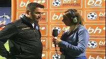 FK Željezničar - FK Borac 0:1 / Izjava Adžema na poluvremenu