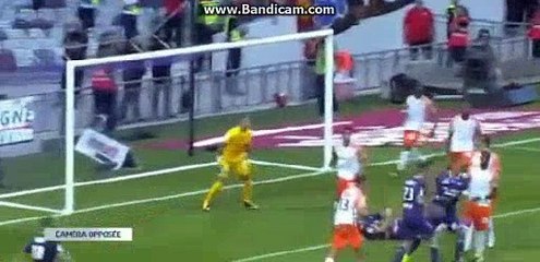 All Goals & highlights HD  Toulouse 1 - 0	 Montpellier 12-08-2017