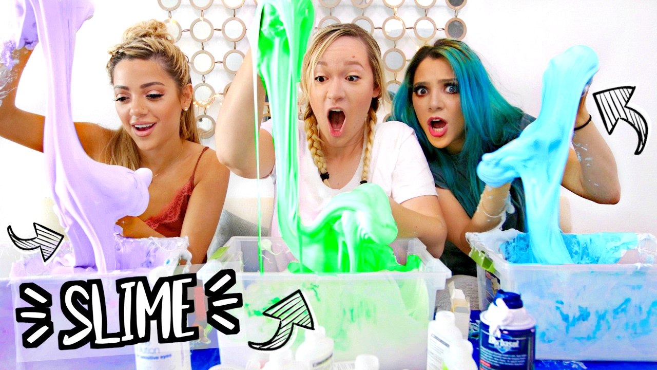 DIY SLIME TESTED w/ NIKI AND GABI!! By Alisha Marie