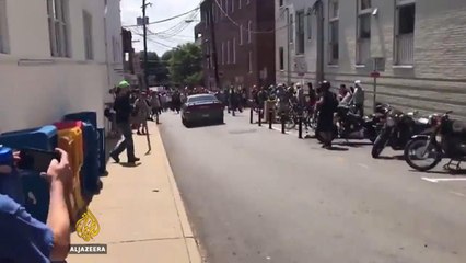 Rally in US city of Charlottesville turns deadly as car rams into counter-protesters