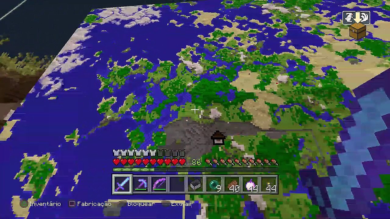 MINECRAFT Estrada para o Templo do OCEANO 053