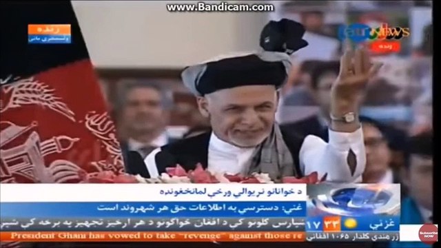 اشرف غنی وقتی از دشمنان صحبت میکند بروی کنایه میگوید که ما را از مدیریت آبها و مسأله توزیع اسناد شرعی 5