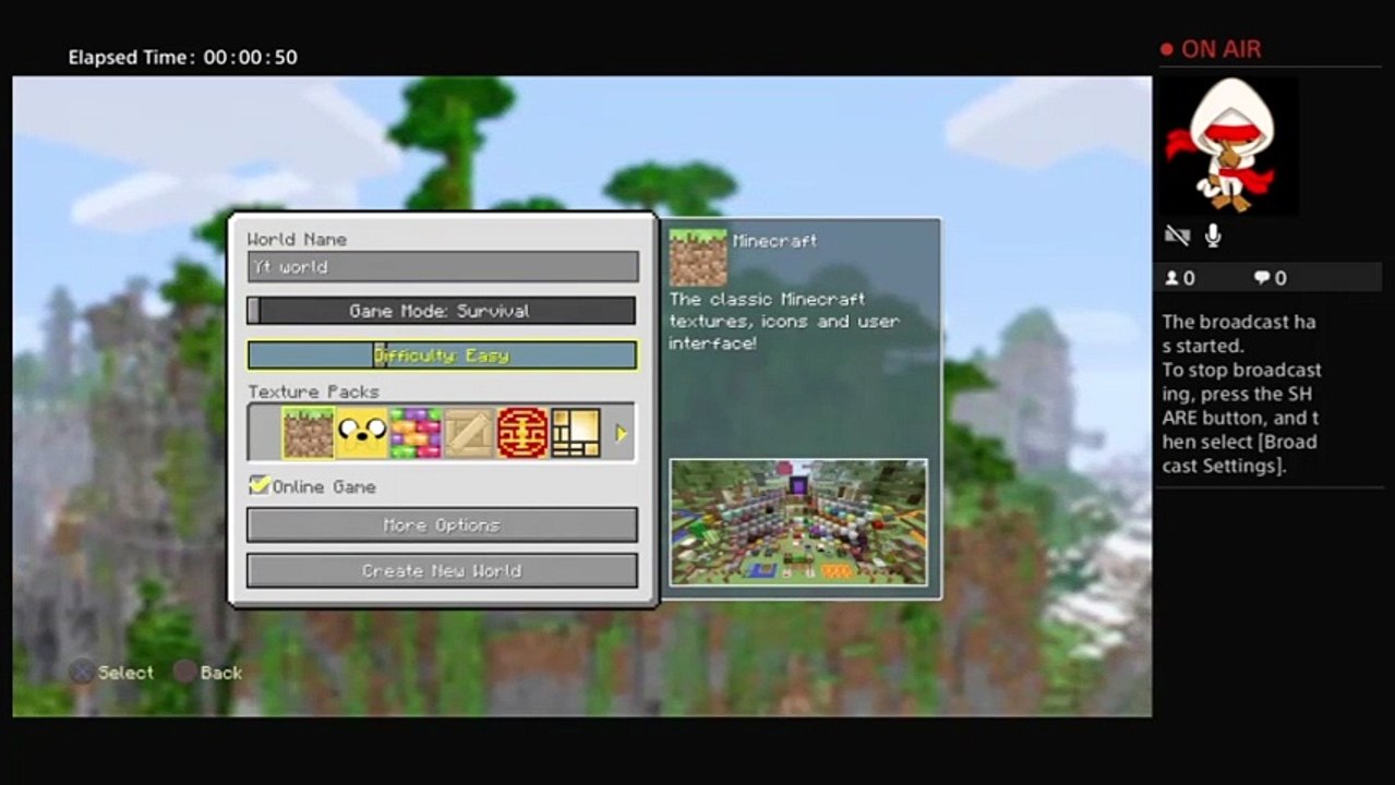 Minecraft Gameplay