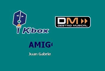 Ana Gabriel - Amigo mío (Karaoke)
