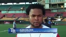 El Dominicano Alex Colome ready para el Clasico Mundial de Beisbol WBC2017