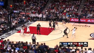 Allen Crabbe Drains Career High Eight Threes Against Timberwolves