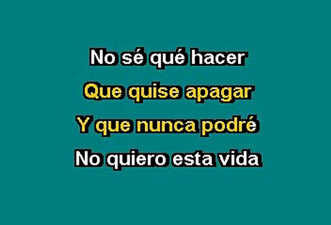 SIN EL - MARICELA (KARAOKE)