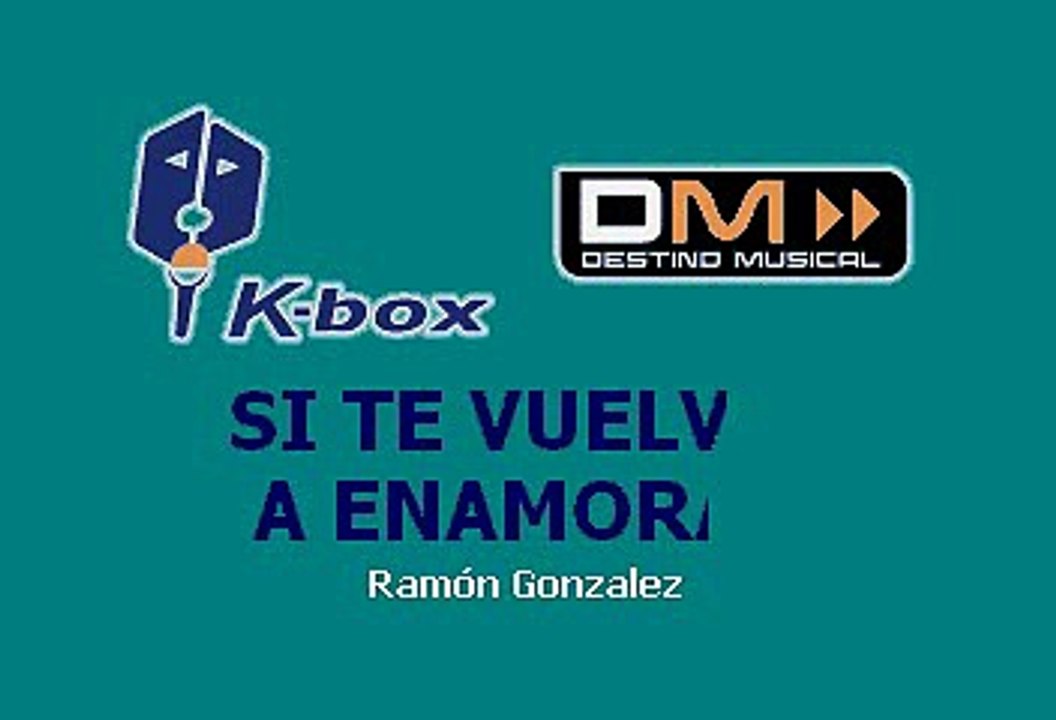 Bronco -  Si te vuelves a enamorar (Karaoke)