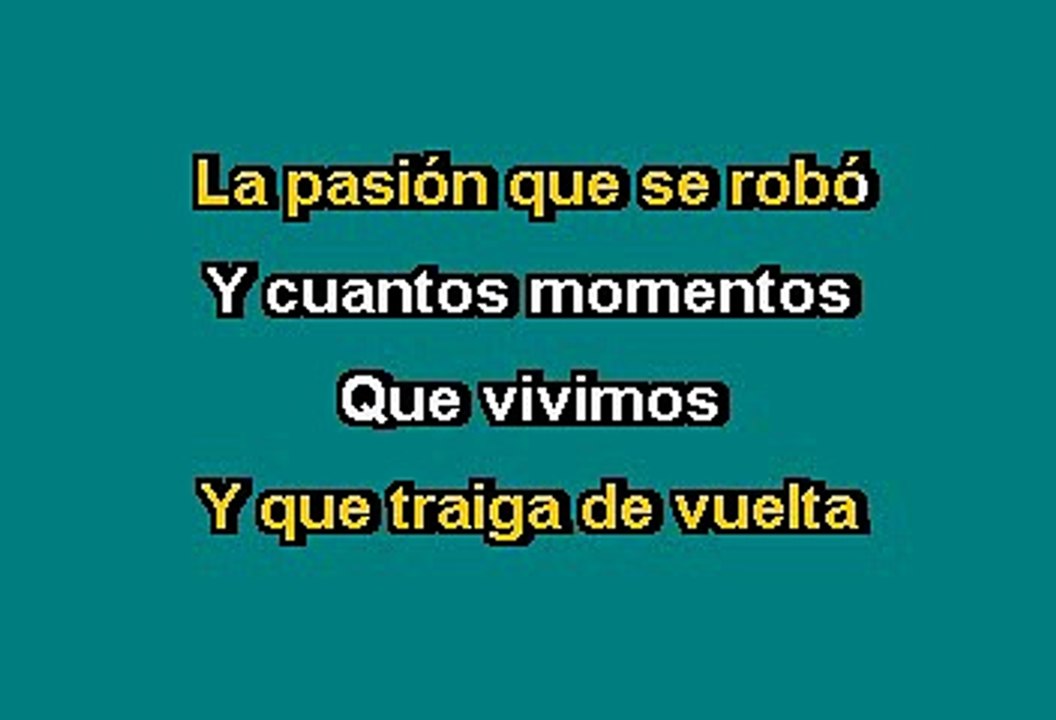 Enrique Iglesias - Enamorado por primera vez (Karaoke)