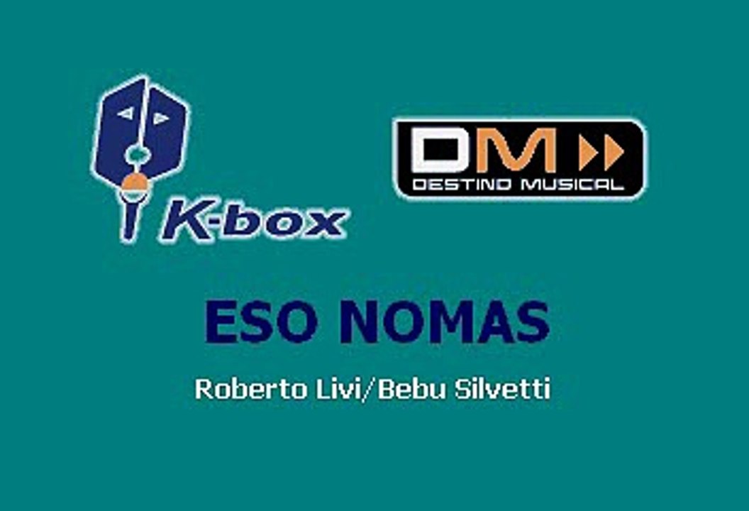 Jose Jose - Eso Nomas (Karaoke con voz guia)