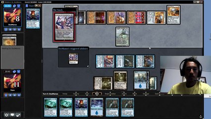 NINJA BEAR DELVER vs Turn 2 Thought Knots! MTG Modern Matchup